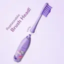 Ordo Squishmallows Kids Battery Powered Toothbrush, Soft Bristles, Extra Brush Head, Ages 4+, Battery Included, Daxxon image 4