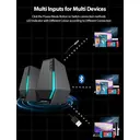 Edifier G1500 Computer Speakers, Hecate Gaming Speakers with RGB, Bluetooth 5.3, USB Input, 3.5mm AUX Input - Black image 4