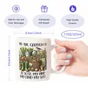 Alphynix 1pc 11oz White Mug with "INTO THE GARDEN I GO to lose my mind and find my soul" Quote & Detailed Garden Tools Illustration, Serene Gardening Christmas or Thanksgiving Gift image 7