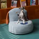 ZEZE Denim Pet Sofa, Scratch Resistant Durable, Dog Bed Mat for Medium & Large Dogs image 2