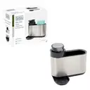 BLACK + DECKER Sink Tidy with Dispenser Stainless Steel image 0