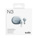 Sudio N3 In-Ear True Wireless Earbuds - Misty Blue image 6