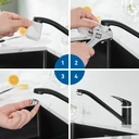 Auralum robinet de cuisine monocommande pivotant à 360 ° - noir image 4