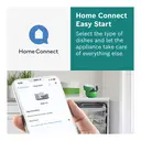 Bosch Series 2 SPV2HKX42G Wifi Connected Fully Integrated Slimline Dishwasher - Black Control Panel with Fixed Door Hinge Kit - E Rated image 6