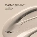 Crown Matt Emulsion Toasted Almond 40ML image 4