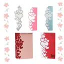 Love Hearts Die Cut for Card Making, Love Hearts Metal Cutting Dies Congratulations Die Cuts Happy Birthday Embossing Stencils Template for DIY Scrap-Booking Decor Wedding Birthday Blessing Card image 1