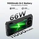 DOOGEE S200 Plus Rugged Smartphone 5G, Dimensity 7300, (16GB+20GB)+512GB with 1.32" Dynamic Rear Screen Android 15 Rugged Phone, 10100mAh, 100MP+20MP Night Vision Camera, 6.72", 120Hz, NFC, Gemini AI image 5