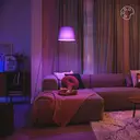 Philips Smart Light Bulb LED Globe Frosted Screw E27 Full Colour & Warm/Cool Spectrum 60W 2pcs image 4