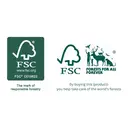 Tala Set of 3 Wooden Cooking Utensils - FSC Beech Wooden Spatulas for Cooking, Spoon & Scraper Spoon - Heat Resistant, Easy to Use, Easy to Clean - Bakeware Accessories - Set of 3 image 3