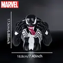 1pc Marvel Venom Piggy Bank Officially Licensed Menacing 3D PVC Stereo Figurine Money Box Coin Bank Waterproof Shatterproof Collectible Desktop Organizer Home Decor Savings Jar image 1