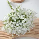 1Pc 12.59in/32cm
Artificial Flowers,Artificial Flowers Artificial Bulk, Real Touch Artificial Gypsophila Bouquet for Wedding Floral Arrangement Party Decor(white) image 1