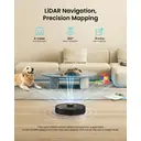 Vexilar W11 Self-Emptying Robot Vacuum Cleaner with Mop, Laser Navigation, Up to 60 Days of Hands-Free Cleaning, 180 Mins Runtime, Strong 8000Pa Suction for Floors, Carpets, and Pet Hair image 5