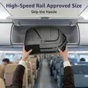 Laptop Backpack， 17 Inch College Backpack for High School， Large Travel Rucksack Water Resistant Laptop Bag Business Work with USB Charger Port， Anti Theft TSA Rucksack for Men Women， Grey， New Year Sale ， Top gift picks image 4