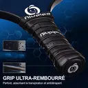 NIUPIPO Set de 2 Paddles Pickleball – Matériau en Fibres de Verre, Noyau en Polypropylène à Alvéoles, Certifié USAPA, Design Léger, Poignée Confortable, Idéal pour Débutants et Joueurs Intermédiaires, MX-19 image 2