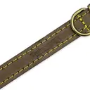 Ancol Timberwolf Leather Collar Sable 45cm image 2