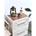 WINPEX Panier pliable avec poignées et clapets en bois - Taille L image 1