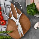 SHIBAZIZUO Ciseaux de cuisine multifonctions en acier inoxydable avec manche unique image 7