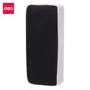 Deli Whiteboard Eraser, Office Cleaning Tool, Gray, 1-Piece image 0