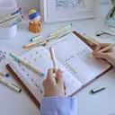 WRITECH Arts Sign Brush Pen 12 Assorted Multi Colors image 5