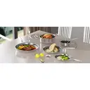 COOKER KING Tri Ply Stainless Steel Cookware Set Induction Oven Safe 7 Piece image 4