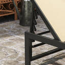 Outsunny 5 Pieces Cube Rattan Garden Furniture Set, Garden Dining Set with Wood-Plastic Table and 4 Armchairs, Space-Saving Rattan Table and Chairs with Removable Cushions for Patio, Beige image 8