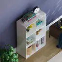 Vida Designs Bookcase Durham 6 Cube White image 4