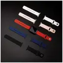 FIXED Bracelet silicone pour Apple Watch 38/40/41 mm, bleu image 5