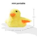 Petgravity Jouet interactif en peluche pour chat, Canard à ailes battantes, Lot de 1, Rechargeable USB-C, Contient de l’herbe à chat, Jouet couineur, Jouet de chasse image 9