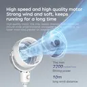 Airmate Air Circulation Fans with Adjustable Height [0.45~1.08m], 3 Blades,10m Wind Distance, Knob Control, Detachable & Portable,New Arrival image 8