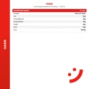 Oasis drank Appel, bessen en framboos - 500 ml image 1