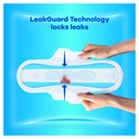 Always Ultra Day & Night Sanitary Towels With Wings Size 3 9 Pads image 2