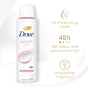 Dove  Anti-perspirant Deodorant Spray Powder 150ml image 4