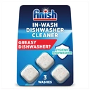 Finish 3 x In-Wash Cleaner Tablets image 0