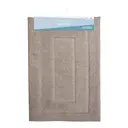 Anika Bath Mat Microfibre Jacquard Grey 50x80cm image 1