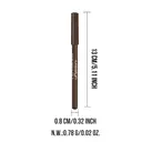 MISSLYN Crayon à sourcils teinte 04 Dark Sepia - 0,78 g image 3