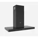 Belling COOKCENTRE CHIM 90T BLK 90cm Chimney Cooker Hood, Ducted and Recirculation image 1