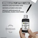 Garnier SkinActive Anti-Spot & Blemish Charcoal Serum with 4% AHA + BHA & Niacinamide, 30 ml image 3
