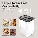 Petaboo Criseal 200MF Vacuum Dog Food Storage Container, 13 Litre,Airtight Pet Food Container, Dry Pet Food Bucket for Dogs Cats Rechargeable Sealed Food Storage Bin with lid & Measuring Scoop image 7