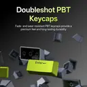 Rapoo V700DIY claviers mécaniques tri-mode 75 %, disposition QWERTY US, Gasket Mount-BG image 1