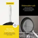 Good Food by Tower Hard Anodised 28cm Frying Pan, Induction Compatible, Grey image 5