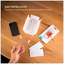 TORRAS Protection d’écran en verre trempé 2,5D fixe pour Apple iPhone 17, lot de 2 image 7