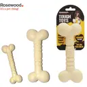 Rosewood Small Nylon Chicken Bone Durable Chew Toy for Small Dogs Long-Lasting Chicken Flavour image 2