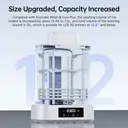 Anycubic Wash & Cure 3 Plus 2-in-1 Was- en UV-Uithardingsmachine voor LCD/SLA/DLP Resin 3D-printers, wasformaat 228 × 128 × 260 mm image 3