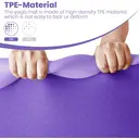 Good Nite Tapis de yoga antidérapant avec sangle de transport 183 x 61 x 1 cm - Violet lilas image 2
