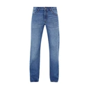 URBAN CLASSICS Heavy Ounce Jean coupe droite bleu moyen chiné - Taille 36 image 0
