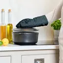 Dexam Single Oven Glove Love Colour 100% Cotton Ink Blue image 1