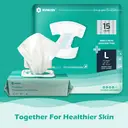 SUNKISS TrustPlus Adult Diapers with Maximum Absorbency, Unisex Disposable Incontinence Briefs with Tabs for Men and Women, Odor Control, Large, 15 Count image 6