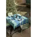 WINKLER Nappe recyclée Yuna paon - 170 x 170 cm image 2