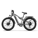 Shengmilo S600 Adult E-bike Men's E-Mountain ebike with Two Motor, 48V840WH Battery,26" Fat Tire Electric Bike image 3