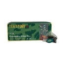 Tea Story Osmanthus White Tea [Skin Glow] Low Caffeine Detox Blend, Fuding Shou Mei Loose Leaf 24 Tea Bags ×2g image 1